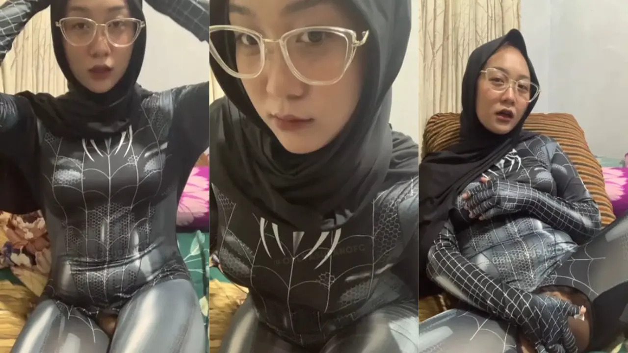 HIJAB COLMEK COSTUM SPIDER