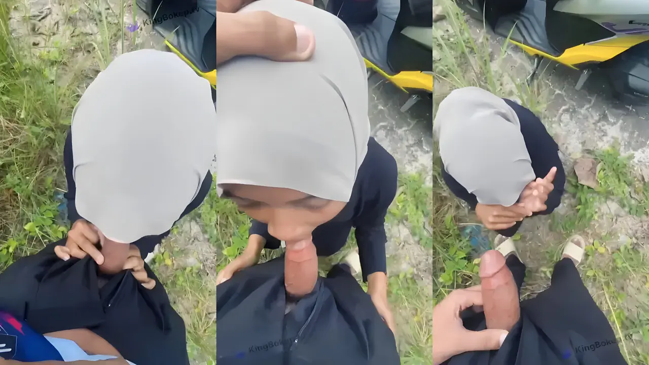 Ukhti ABG Sepong Dipinggir lanjut ngewe