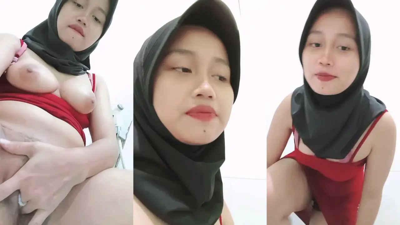 Viral Nissa dress merah colmek jari