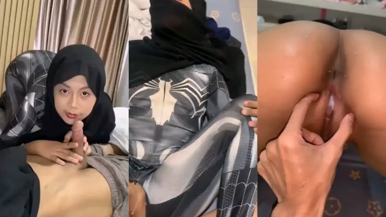 Lutfia_Hijab_Kostum_Spiderman_Ngewe_Panas_Banget